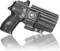 IWB Kydex Holster with Claw Attachment and Optic Cut Fit P226 LEGION'' Pistol, Inside Waistband Appendix Carry P266 Holster, Adj. Cant & Retention, Right Hand|WARRIORLAND - WARRIORLAND