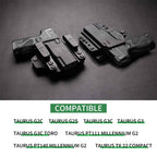 Taurus G2C Taurus G2S Taurus G3C Taurus G3C TORO Taurus G3 Taurus PT111 Millennium G2 Taurus PT140 Millennium G2 IWB & OWB Convertible Holster,Optic Ready, Adj Ride Height,Right Hand | Warriorland