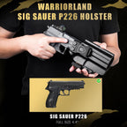 IWB Kydex Holster with Claw Attachment and Optic Cut Fit P226 LEGION'' Pistol, Inside Waistband Appendix Carry P266 Holster, Adj. Cant & Retention, Right Hand|WARRIORLAND - WARRIORLAND