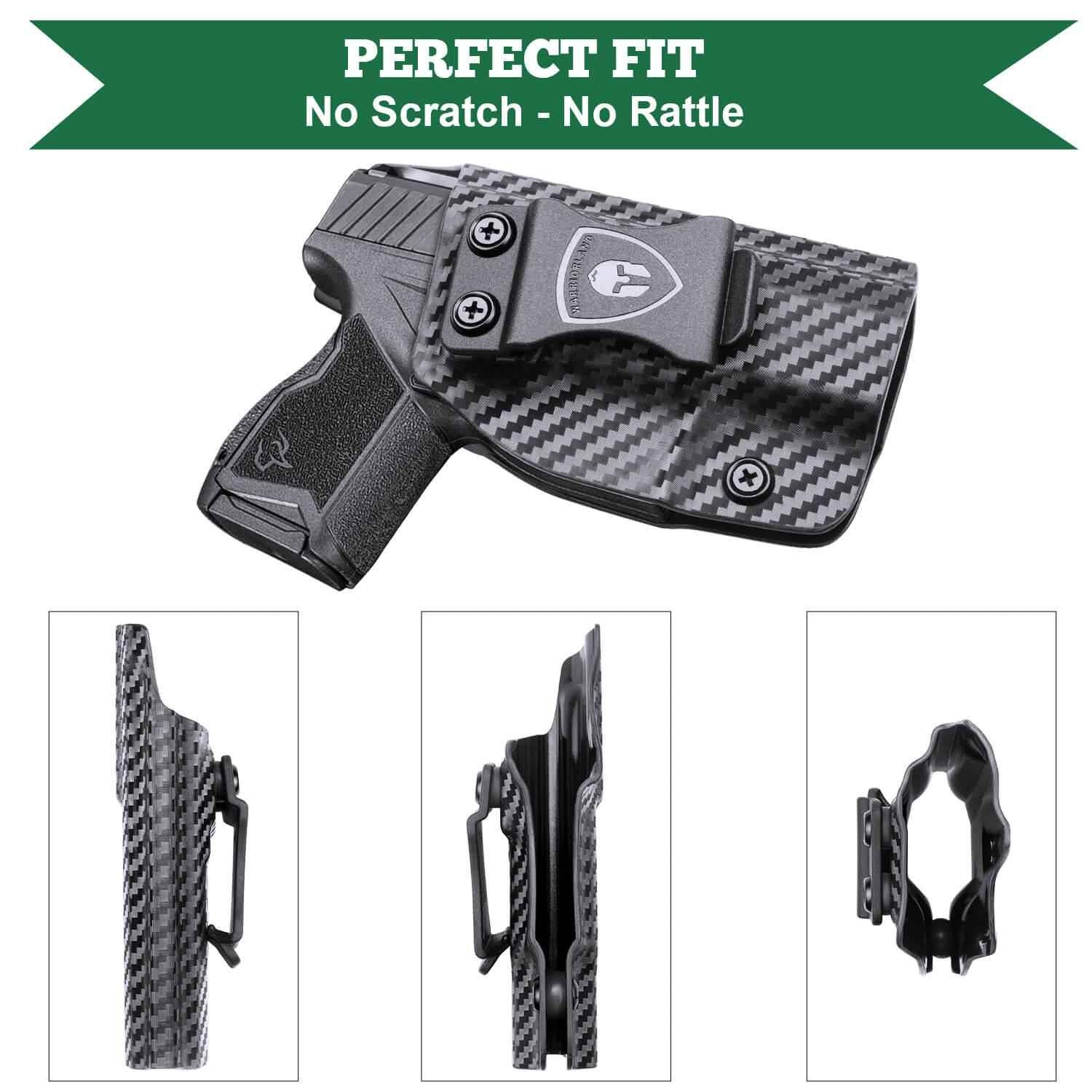 Carbon Fiber Kydex Taurus GX4 IWB Holster Concealed Carry | WARRIORLAND