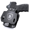Walther PPS M2 OWB Holster Kydex Made Optics Cut: Walther PPS M2 Pistol, Outside Waistband Open Carry PPS M2 Holster with 1.75 Inch Paddle, Adj. Retention & Cant, Right Hand|WARRIORLAND - WARRIORLAND