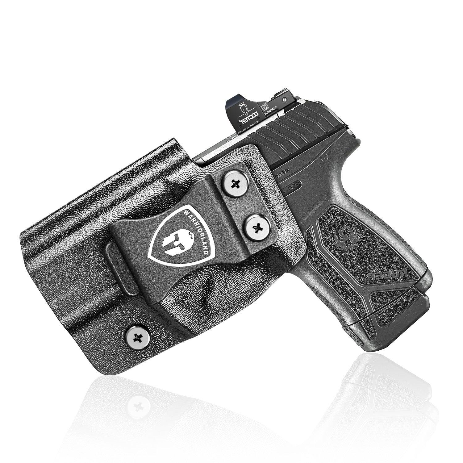 Ruger MAX-9 Holster IWB Kydex Holster Optics Cut: Ruger Max 9 Pistol, Inside Waistband Appendix Carry MAX 9mm Holster, Adj. Retention & Cant, Right/Left Hand Optional|WARRIORLAND - WARRIORLAND