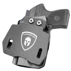OWB Holster Optics Cut Fit Ruger LCP Max Pistol, Outside Waistband Open Carry Max .380 Holster with 1.75 Inch Paddle, Adj. Retention & Cant, Right Hand|WARRIORLAND - WARRIORLAND