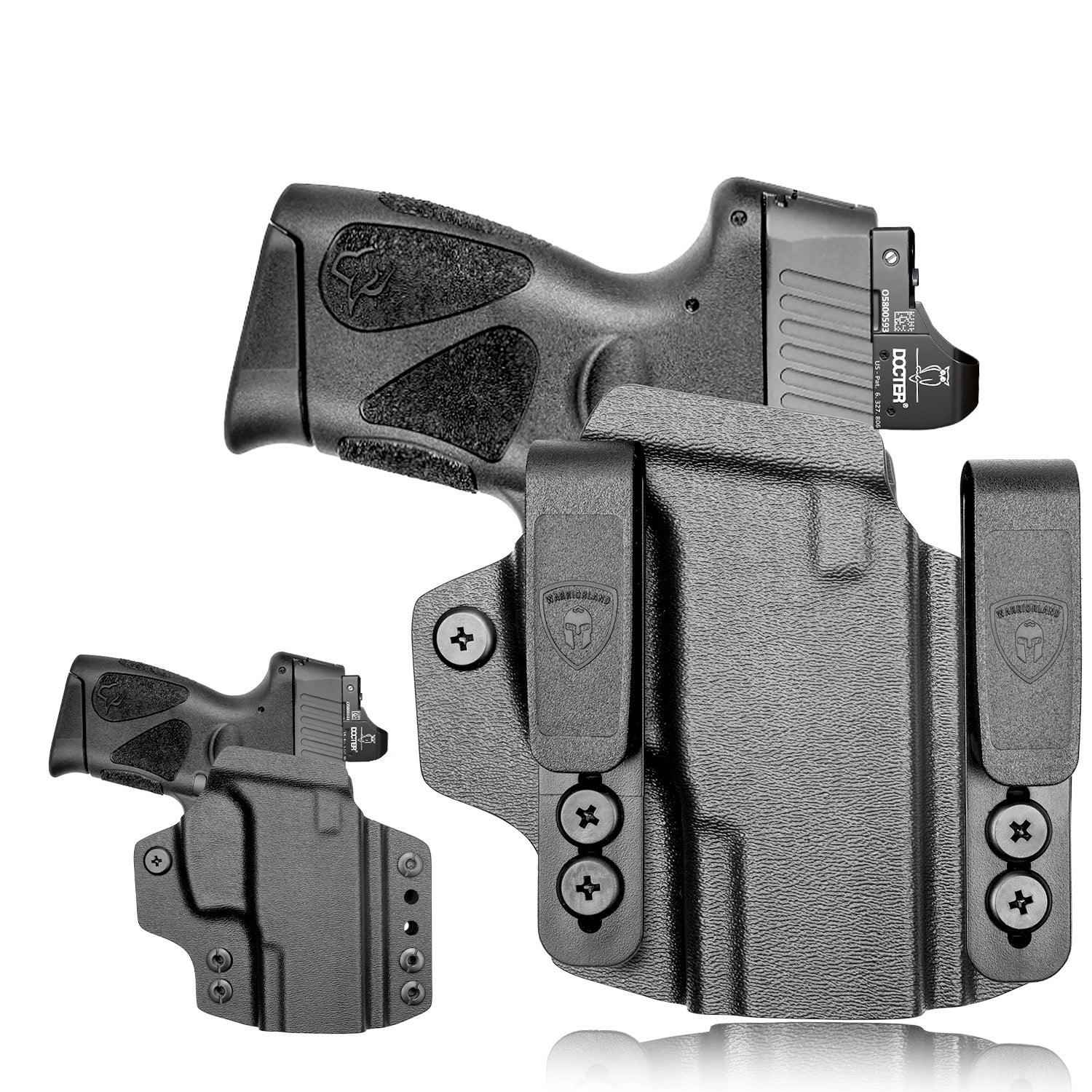 Taurus G2C Taurus G2S Taurus G3C Taurus G3C TORO Taurus G3 Taurus PT111 Millennium G2 Taurus PT140 Millennium G2 IWB & OWB Convertible Holster,Optic Ready, Adj Ride Height,Right Hand | Warriorland