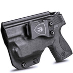 IWB Kydex Light Bearing Holster for S&W M&P Shield 9/.40 M2.0 Pistol with TLR 6  Right/ Left Handed | WARRIORLAND