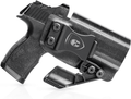 P365 X Macro Holster IWB Kydex Holster Optics Cut Fit: Sig Sauer P365-XMACRO, Inside Waistband Appendix Carry Holster Sig P365 X Macro, Adj. Retention & Cant, Right Hand|WARRIORLAND - WARRIORLAND