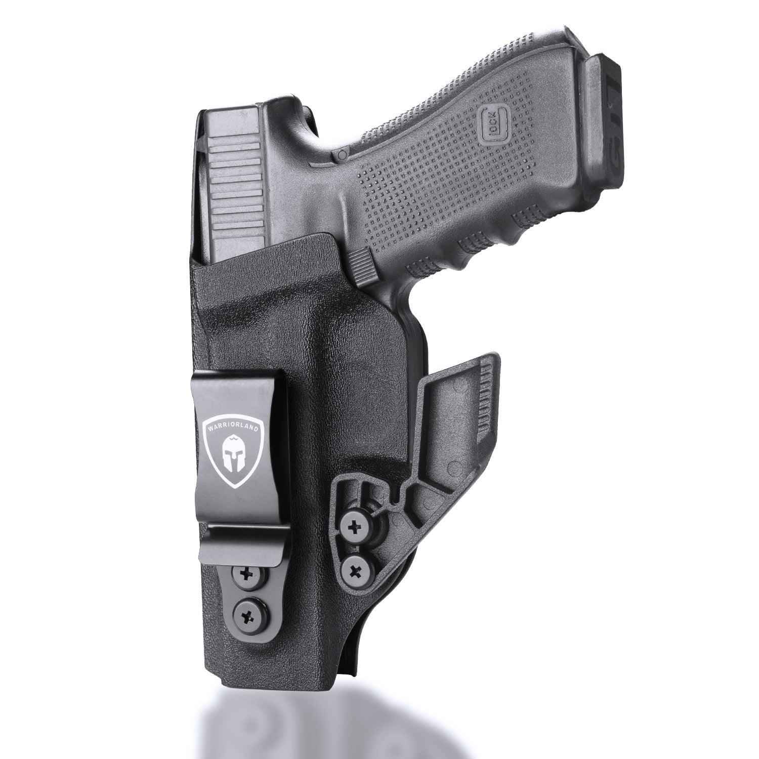 Glock 17 IWB Kydex Holster with Claw, Metal Belt Clip - Optic Ready, 0.06 inch Kydex | Right/Left Hand