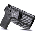 Carbon Fiber Kydex Smith & Wesson M&P Shield 9mm 380 EZ IWB Holster  | WARRIORLAND
