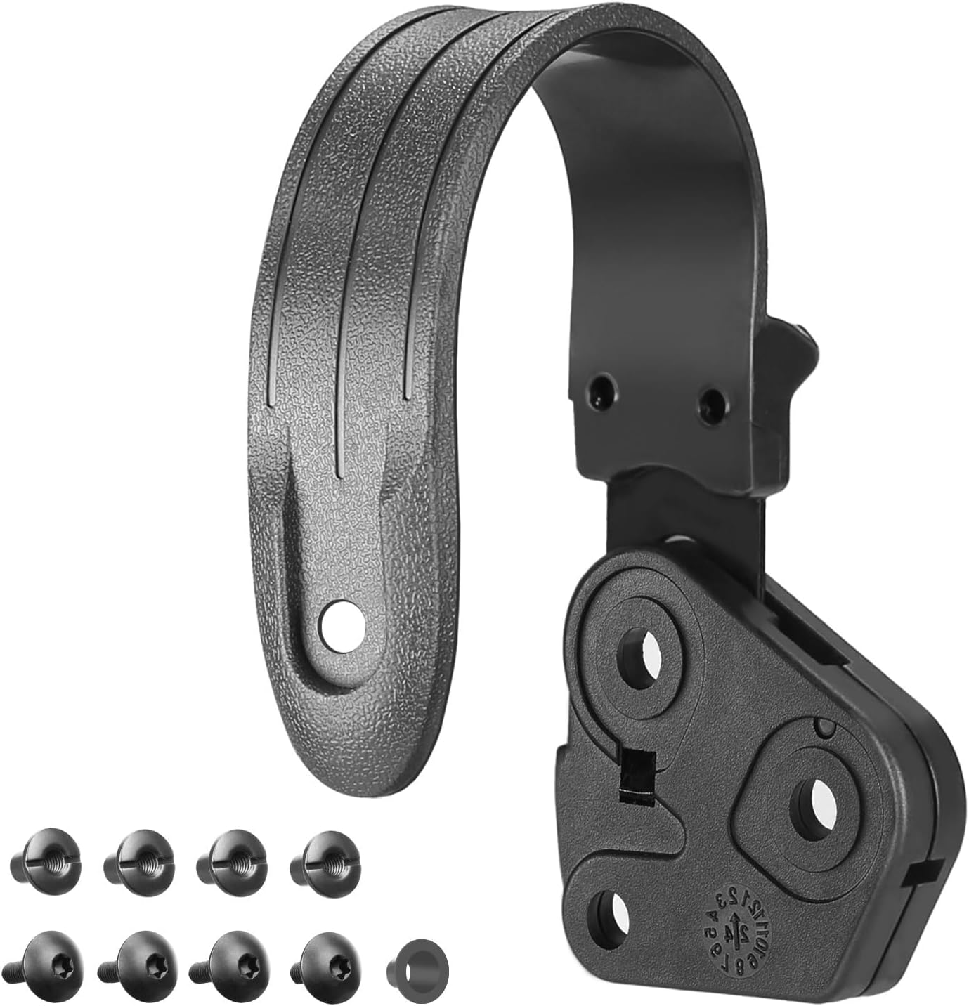 WARRIORLAND Level II Holster Retention Thumb Release Hood Kit - Impact-Resistant Polymer, Right/Left Hand Options, Compatible with Level II Holsters - WARRIORLAND