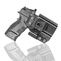 IWB Kydex Holster with Claw Attachment and Optic Cut Fit Springfield XD-S 3.3'' Pistol, Inside Waistband Appendix Carry XDS Holster, Adj. Cant & Retention, Right Hand|WARRIORLAND - WARRIORLAND