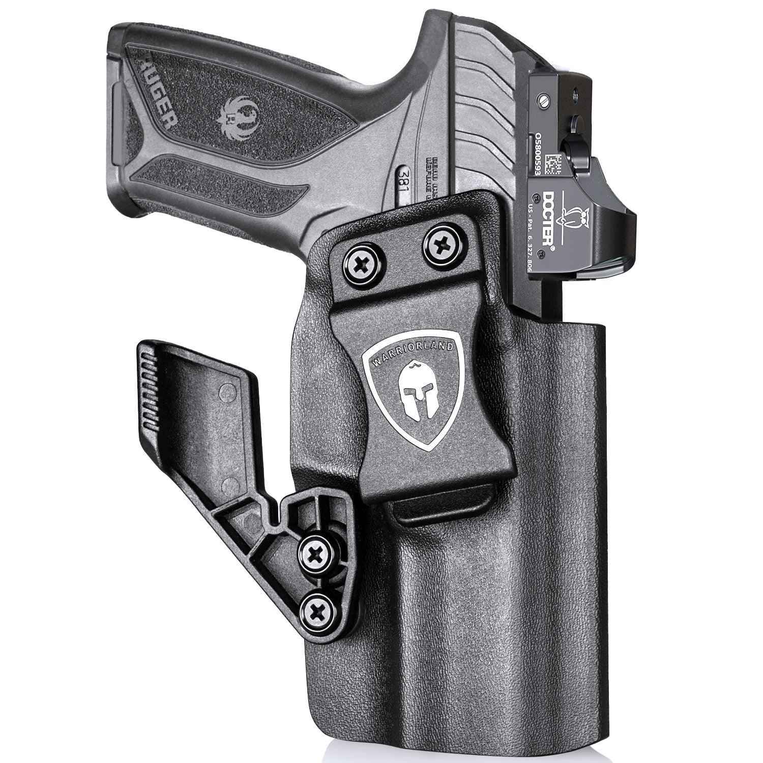 Ruger Security 9mm Compact  Inside Waistband Holster Concealed Carry with Claw holsters for Fat Guys | WARRIORLAND