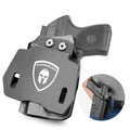 OWB Holster Optics Cut Fit Ruger LCP Max Pistol, Outside Waistband Open Carry Max .380 Holster with 1.75 Inch Paddle, Adj. Retention & Cant, Right Hand|WARRIORLAND - WARRIORLAND