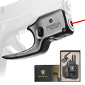Red Laser Sight Designed to Fit Glock 43/43X(No Rail Version) with Holster, Red Beam Sight with Power Indicator, Custom-Made IWB Kydex Holster Right Hand, WLS-105 w/ G43 Holster|WARRIORLAND - WARRIORLAND