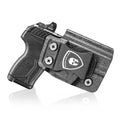 Ruger LCP MAX Holster IWB Kydex Holster Optics Cut: Ruger LCP Max .380 Pistol, Inside Waistband Appendix Carry MAX .380 Holster, Adj. Retention & Cant, Right/Left Hand Optional|WARRIORLAND - WARRIORLAND