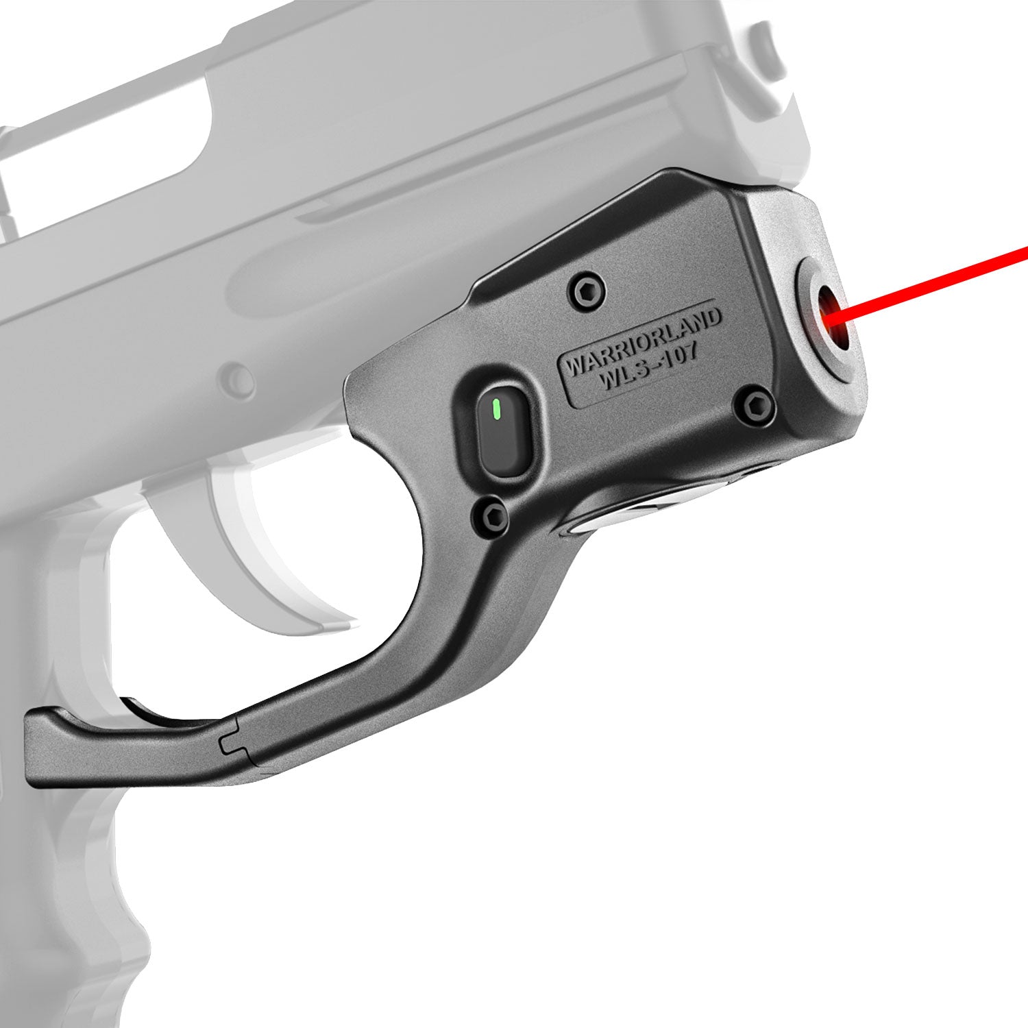 Red Laser Sight Tailored Fit SCCY Gun Sight with Ambidextrous On/Off Switch & Power Indicator, WLS-107|WARRIORLAND - WARRIORLAND