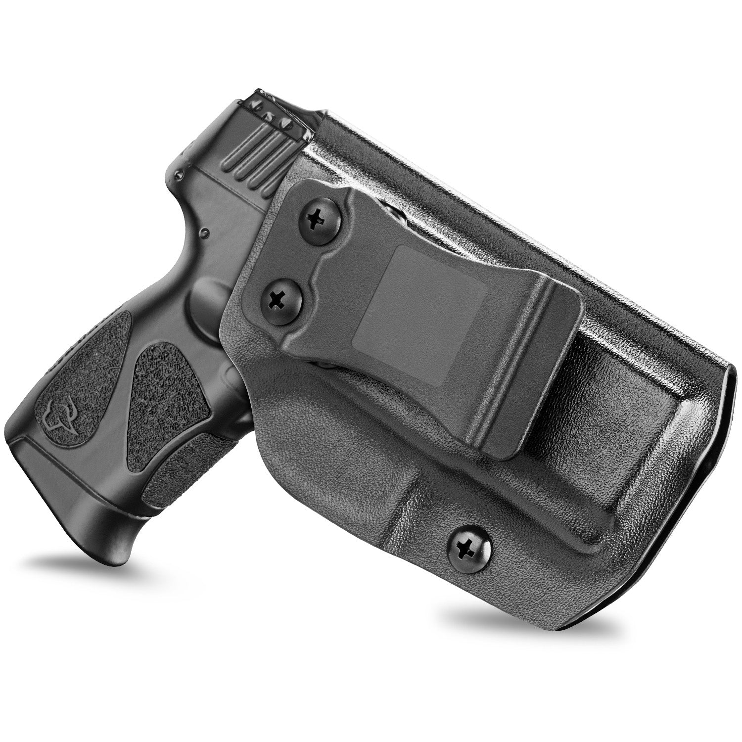 Warriorland Kydex IWB Holster, Compatible with Taurus G2C Taurus G3C Taurus G3C TORO Taurus G3 Taurus PT111 Millennium G2 Taurus PT140 Millennium G2 Pistol, Adj. Cant & Retention, Right Hand - WARRIORLAND