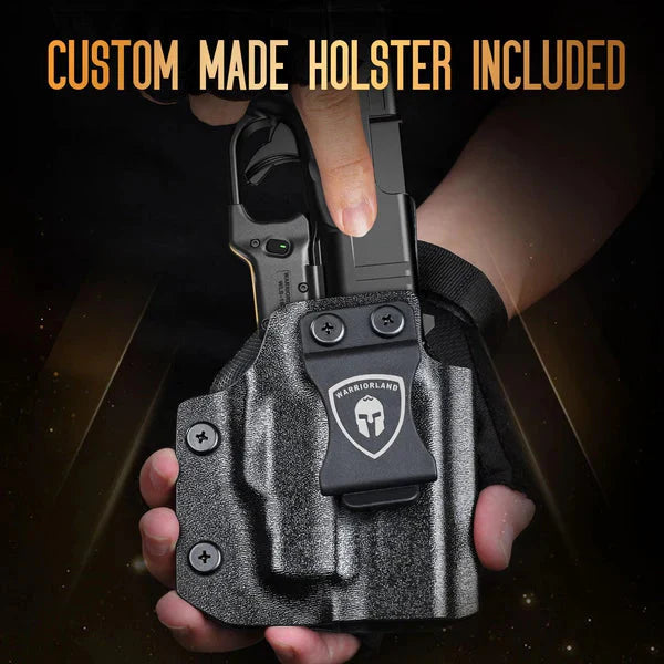 IWB Kydex Right Hand Holster(Only) Fit Glock 43X MOS & WLS-100 - WARRIORLAND