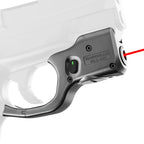 Red Laser Sight Tailored Fit M&P Shield 9mm/.40 Pistol (Not Fit M&P Shield Plus), Ultra Compact Shield 40 Beam Sight, Gun Sight with Ambidextrous On/Off Switch & Power Indicator, WLS-102|WARRIORLAND - WARRIORLAND