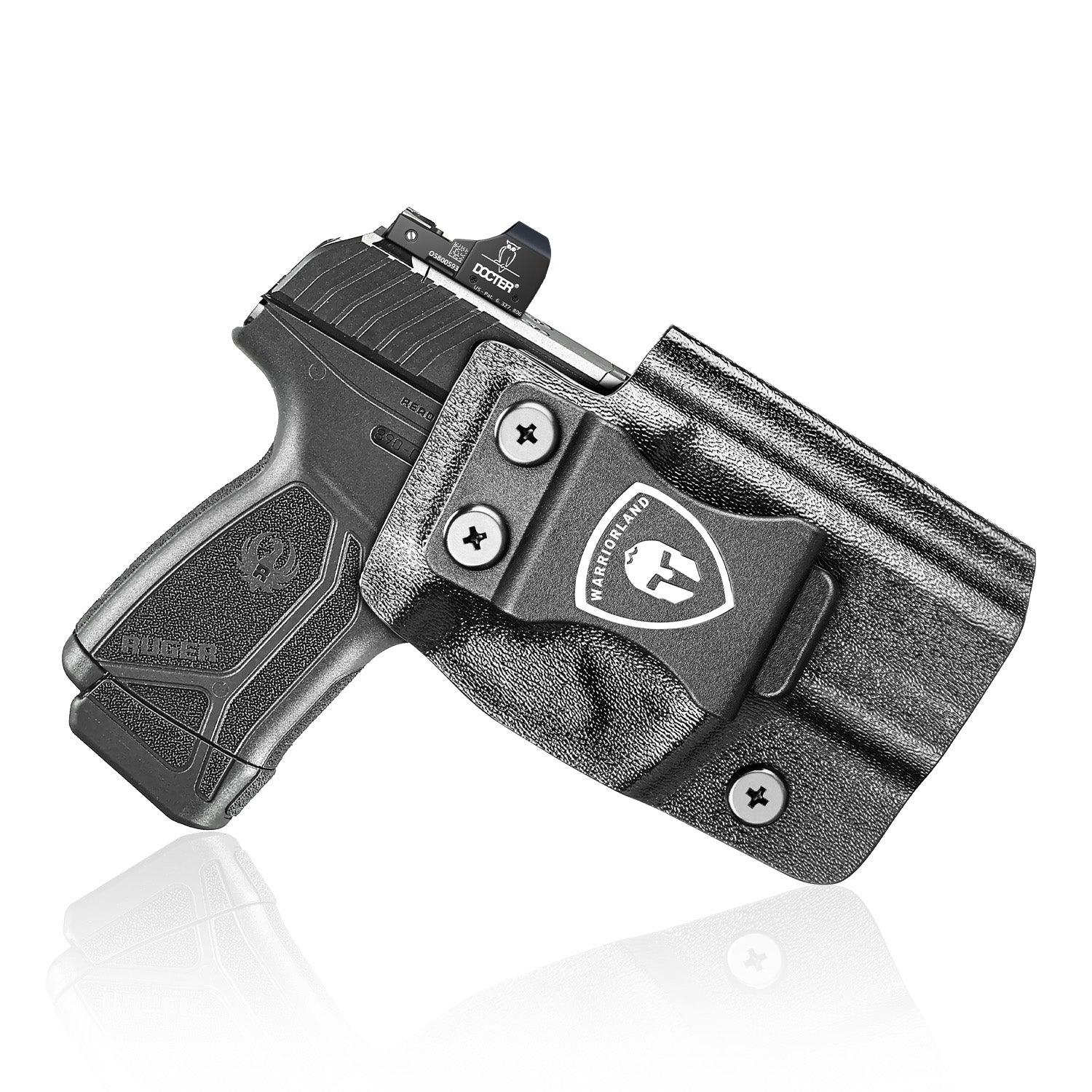 Ruger MAX-9 Holster IWB Kydex Holster Optics Cut: Ruger Max 9 Pistol, Inside Waistband Appendix Carry MAX 9mm Holster, Adj. Retention & Cant, Right/Left Hand Optional|WARRIORLAND - WARRIORLAND