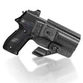 Kydex IWB Holster with claw Optics Cut for P226 LEGION'' Barrel, Inside Waistband Appendix Concealed Carry Holster P226, Adj. Cant & Posi-Click Retention, Right Hand | WARRIORLAND
