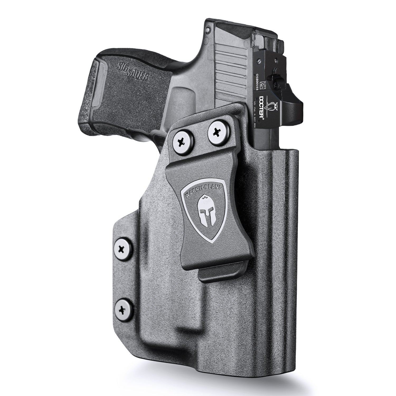 WARRIORLAND IWB Kydex Holster Compatible with Sig Sauer P365/P365X/P365 SAS/P365XL w/TLR-6/6 HL / 6 HL G, Inside Waistband Concealed Carry, Adj. Cant & Retention, Optic Cut,Right Hand - WARRIORLAND