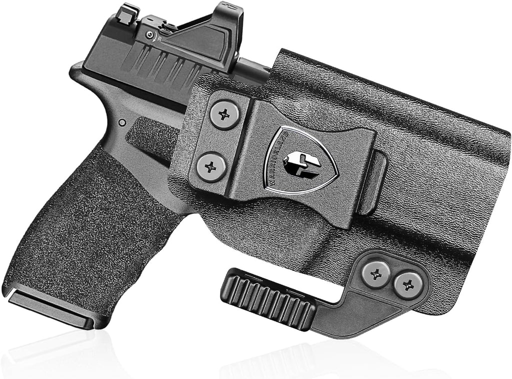 WARRIORLAND IWB Kydex Holster Compatible with Springfield Hellcat Pro, Not Fit Hellcat, Inside Waistband Appendix Conceal Carry, with Claw & Adj. Retention & Cant, Right Hand - WARRIORLAND