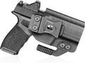WARRIORLAND IWB Kydex Holster Compatible with Springfield Hellcat Pro, Not Fit Hellcat, Inside Waistband Appendix Conceal Carry, with Claw & Adj. Retention & Cant, Right Hand - WARRIORLAND