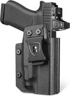 WARRIORLAND IWB Kydex Holster for Glock 43X MOS / 48 MOS with TLR-7X Sub or TLR-7 HL-X Sub – Optic Cut | Full Sweat Guard | Posi-Click Retention | Adj. Cant & Retention, Right Hand - WARRIORLAND