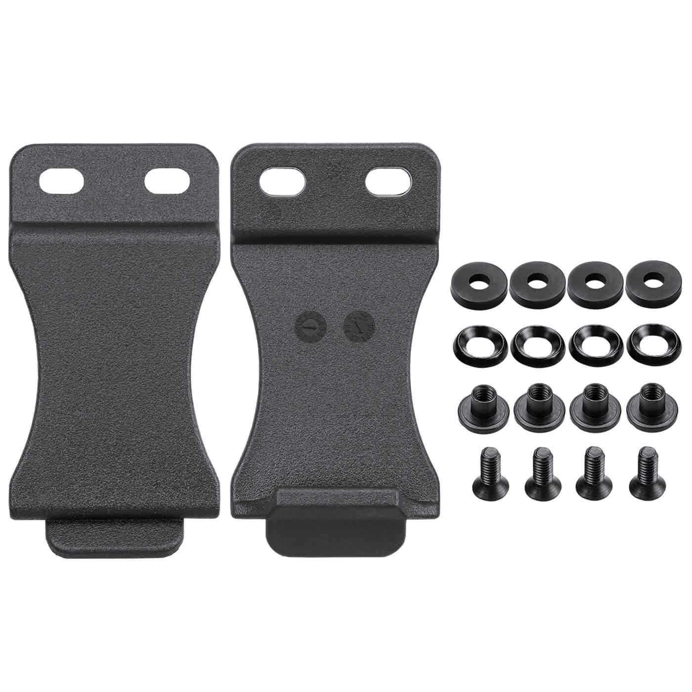 2 Pack 1.75 Inch Holster Belt Clip for IWB OWB Kydex Knife Sheath | WARRIORLAND