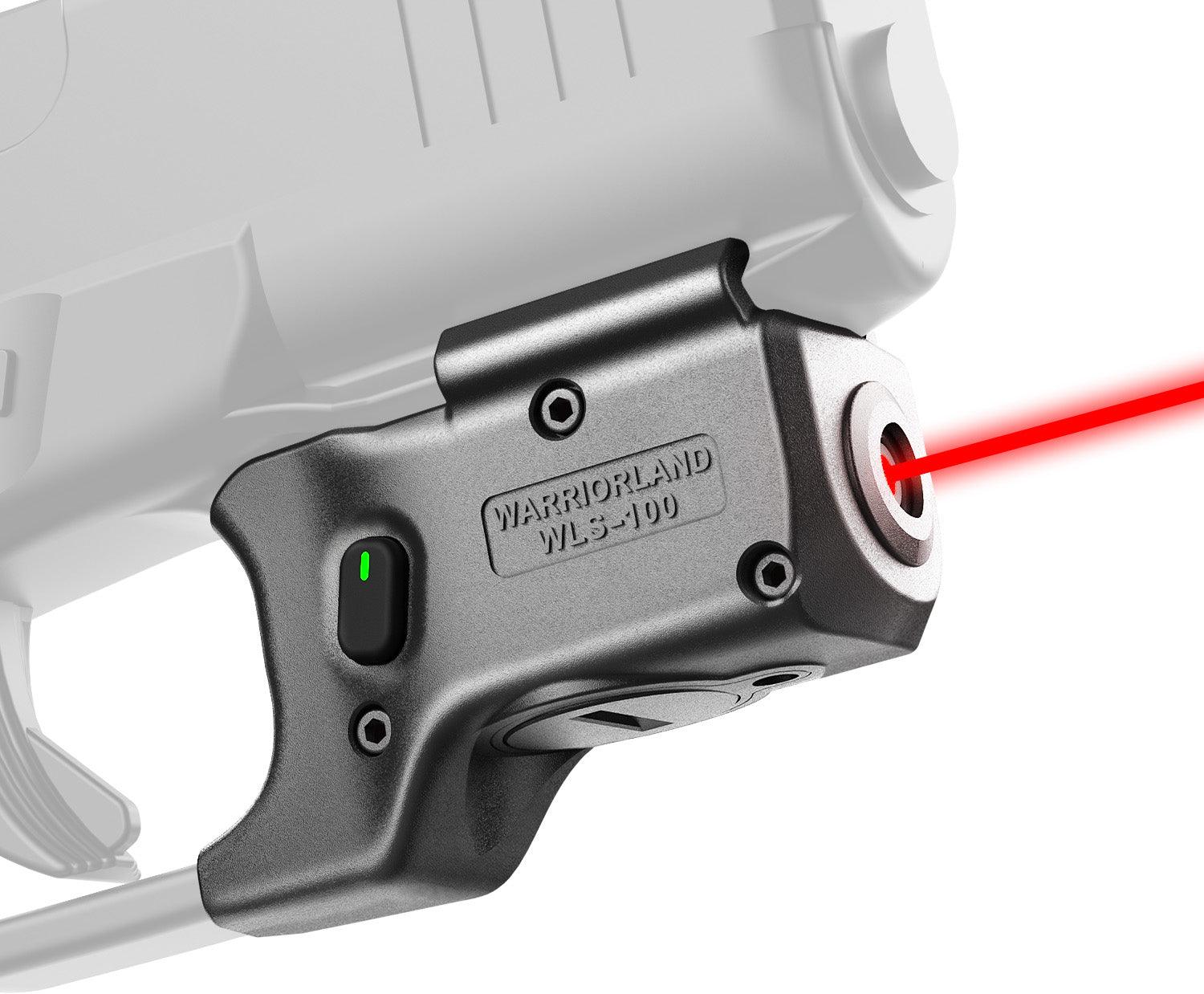 Red Laser Sight Tailored Fit G43X MOS / 48 MOS, Ultra Compact G43X MOS Beam Sight, Gun Sight with Ambidextrous On/Off Switch & Power Indicator, WLS-100|WARRIORLAND - WARRIORLAND