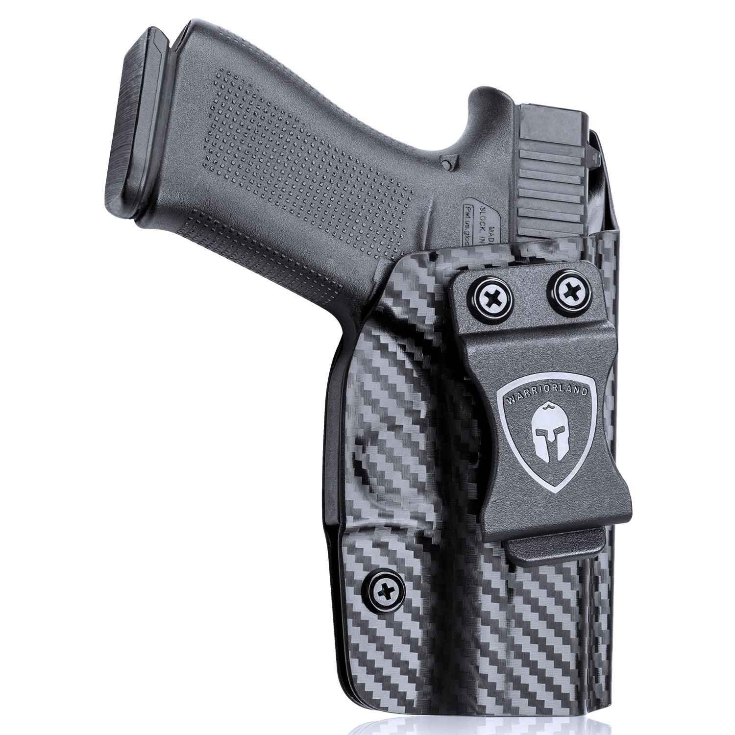 IWB Holster for Glock 43 43x - Carbon Fiber Kydex | WARRIORLAND