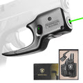 Green Laser Sight Designed to Fit Glock G42 with Holster Combo, Green Beam Sight with Power Indicator, Custom-Made IWB Kydex Holster Right Hand, Windage and Elevation Adjustment, WLS-105G - WARRIORLAND