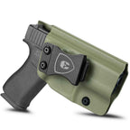 Kydex IWB Holster Glock 43 43X Army Green Concealed Carry Right/ Left Handed | WARRIORLAND