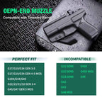 GLOCK Holster for Fat Guys with Claw and Red Dot Optics Cut for Gen3-5 Models | WARRIORLAND