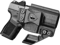WARRIORLAND IWB Kydex Holster, Designed Exclusively and Solely for Canik Mete MC9 / Mete MC9L Pistol, w/Claw & Optics Cut, Inside Waistband Concealed Carry Holster, Adj. Retention & Cant, Right Hand - WARRIORLAND