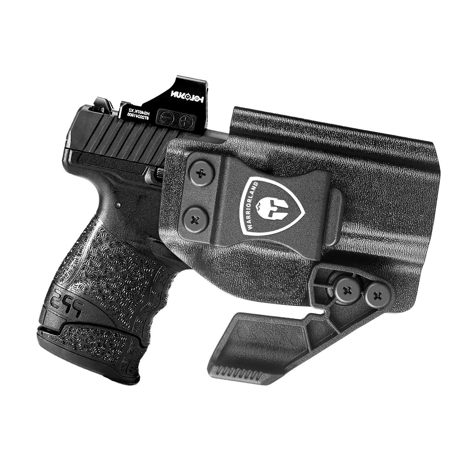 Walther PPS M2 Holster IWB Kydex Holster w/Claw & Optics Cut: Walther PPS M2 Pistol, Inside Waistband Appendix Carry PPS M2 Holster, Adj. Retention & Cant, Right Hand|WARRIORLAND - WARRIORLAND