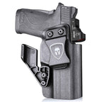 Smith & Wesson M&P Shield 9mm 380 EZ Kydex IWB Holster with Claw  for Fat Guys | WARRIORLAND
