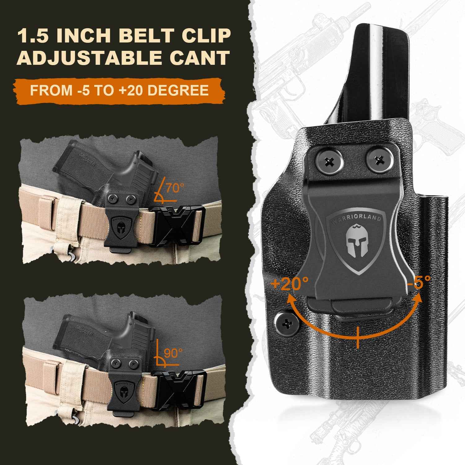Springfield XD-S 3.3'' Holster IWB KYDEX Holster Optics Cut for Springfield XDS 3.3