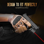 WARRIORLAND Red Laser Sight Fit Springfield Armory Hellcat (Not Fit Hellcat Pro), First Red Beam Sight with Power Indicator, Trigger Laser with Ambidextrous On/Off Switch, WLS-118 - WARRIORLAND