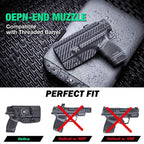 Carbon Fiber Kydex IWB Holster for Springfield Armory Hellcat/ Pro 9mm | WARRIORLAND