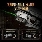 Green Laser Sight Tailored Fit G43X MOS / 48 MOS, Ultra Compact G43X MOS Beam Sight, Gun Sight with Ambidextrous On/Off Switch & Power Indicator, WLS-100G|WARRIORLAND - WARRIORLAND