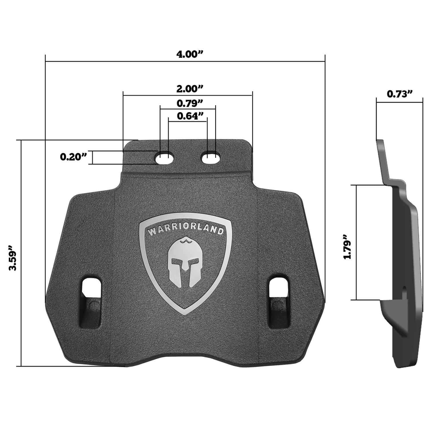 1.75'' OWB GUN Holster Paddle | WARRIORLAND
