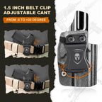 Ruger MAX-9 Holster IWB Kydex Holster Optics Cut: Ruger Max 9 Pistol, Inside Waistband Appendix Carry MAX 9mm Holster, Adj. Retention & Cant, Right/Left Hand Optional|WARRIORLAND - WARRIORLAND