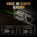 WLS-103G Laser Sight and Kydex Holster Combo Tailored Green Fit Sig Sauer P365 / P365X / P365XL, Ultra Compact P365 Beam Sight, Gun Sight with Ambidextrous On/Off Switch & Power Indicator|WARRIORLAND - WARRIORLAND