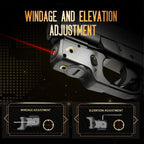 Red Laser Sight Tailored Fit G43X MOS / 48 MOS, Ultra Compact G43X MOS Beam Sight, Gun Sight with Ambidextrous On/Off Switch & Power Indicator, WLS-100|WARRIORLAND - WARRIORLAND