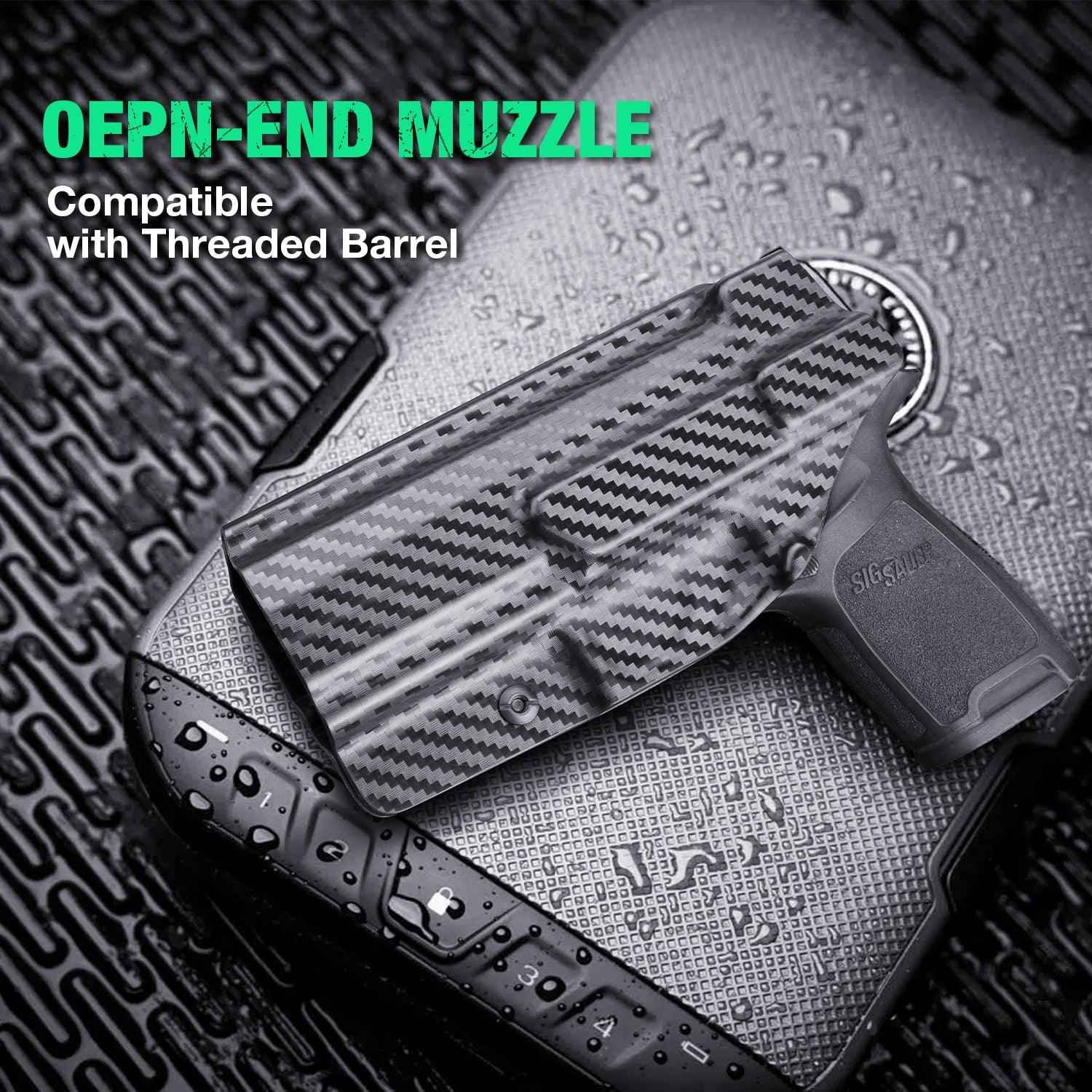 Carbon Fiber Kydex Holster Sig Sauer P320 Full Size Compact P320X Carry Pistol | WARRIORLAND