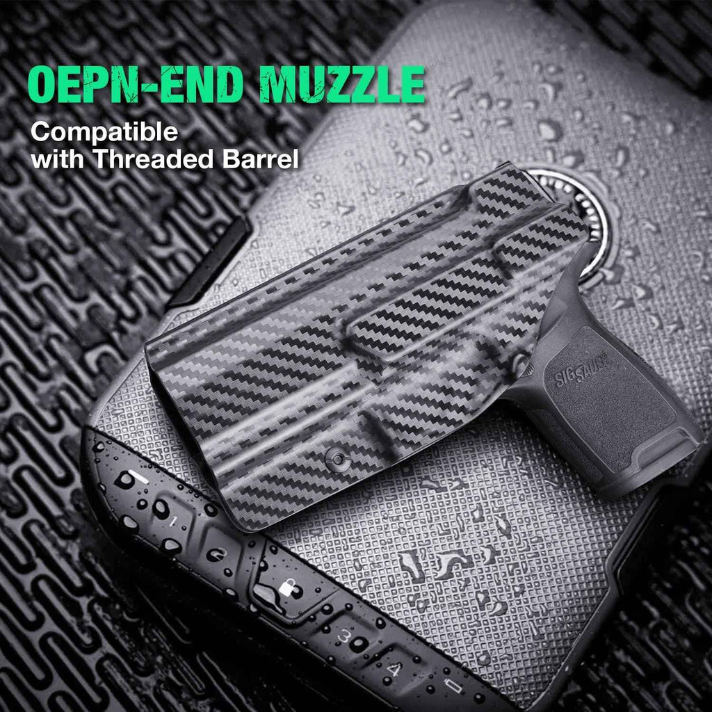 Carbon Fiber Kydex Holster Sig Sauer P320 Full Size Compact P320X Carry Pistol | WARRIORLAND