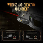 WARRIORLAND Red Laser Sight Fit M&P 9mm / 380 Shield EZ with Kydex Holster, First Red Beam Sight with Power Indicator, M&P 9mm Shield EZ Laser with IWB Holster, WLS-159 w/MP Shield 9 EZ Holster - WARRIORLAND