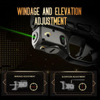 WARRIORLAND Green Laser Sight Fit Springfield Hellcat with Kydex Holster, First Green Beam Sight with Power Indicator, Hellcat Laser with IWB Holster Right Hand, WLS-118G w/Hellcat Holster - WARRIORLAND