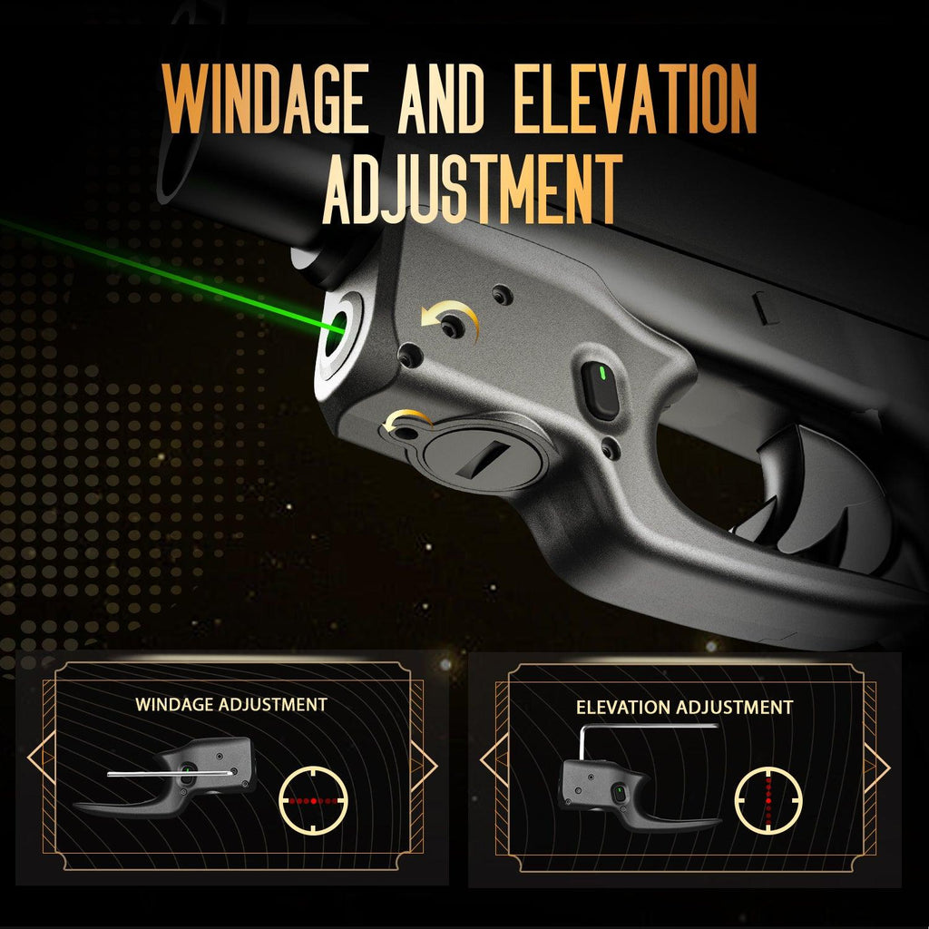 Green Laser Sight Designed to Fit Glock 48 with Holster Combo, Green Beam Sight with Power Indicator, Custom-Made IWB Kydex Holster Right Hand, WLS-105G w/ G48 Holster|WARRIORLAND - WARRIORLAND